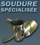 Soudure spécialisée - Réparation hélices de bateaux et pieds de moteurs
